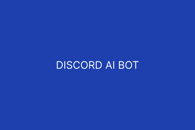 Discord AI Bot